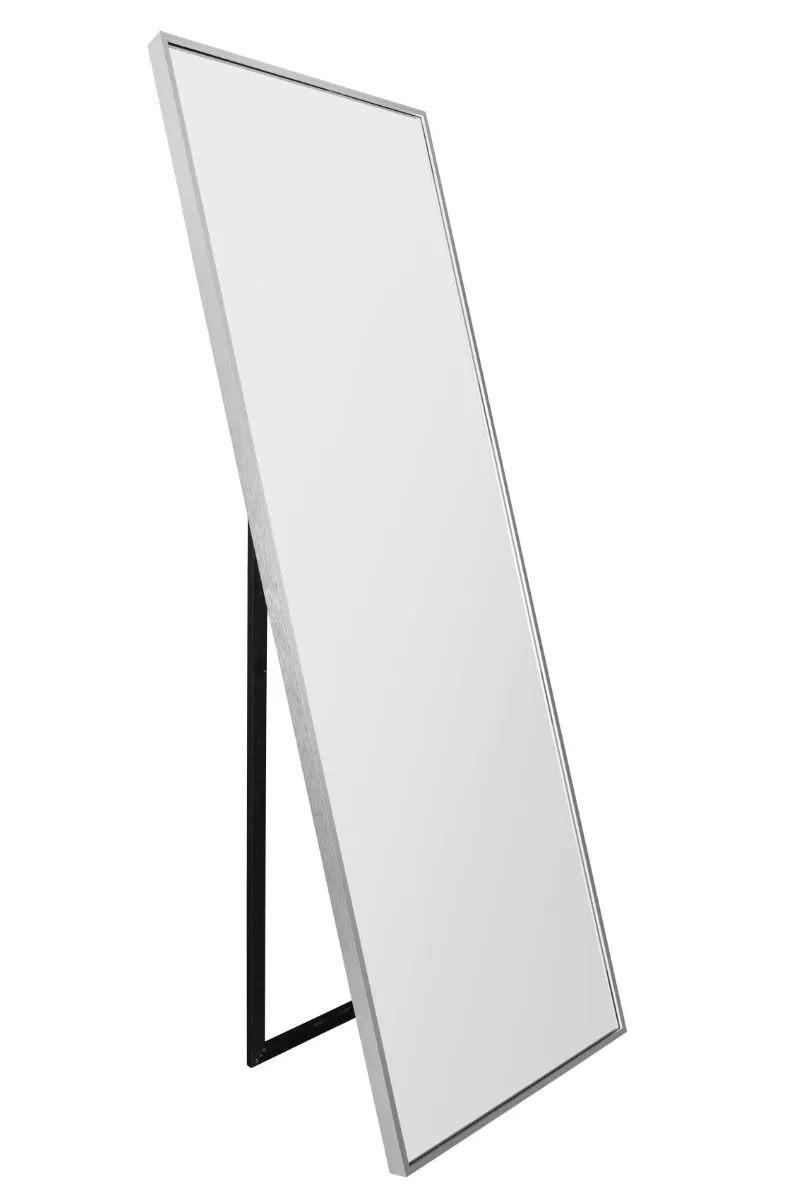 MirrorOutlet Silver Aluminium Edged Cheval Mirror 67" X 23" (170CM X 58CM) 5