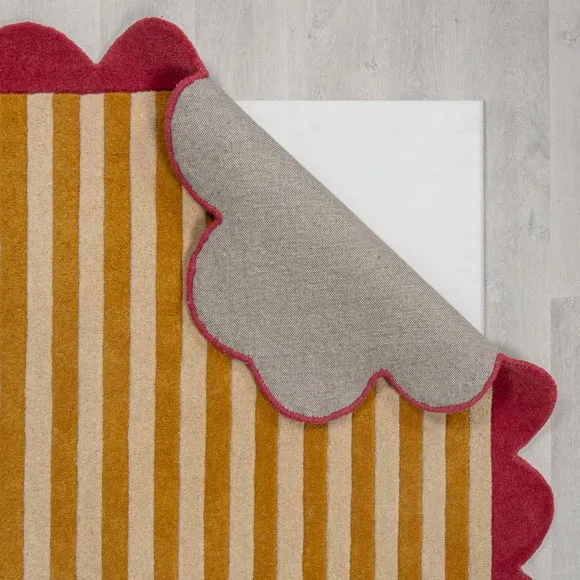 Milo Scallop Wool Rug 3