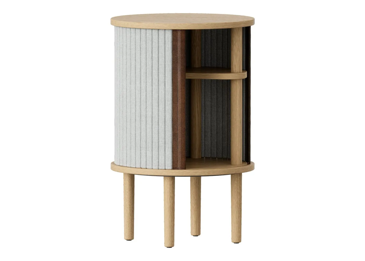 Umage Audacious Side Table in Oak & Sterling 1