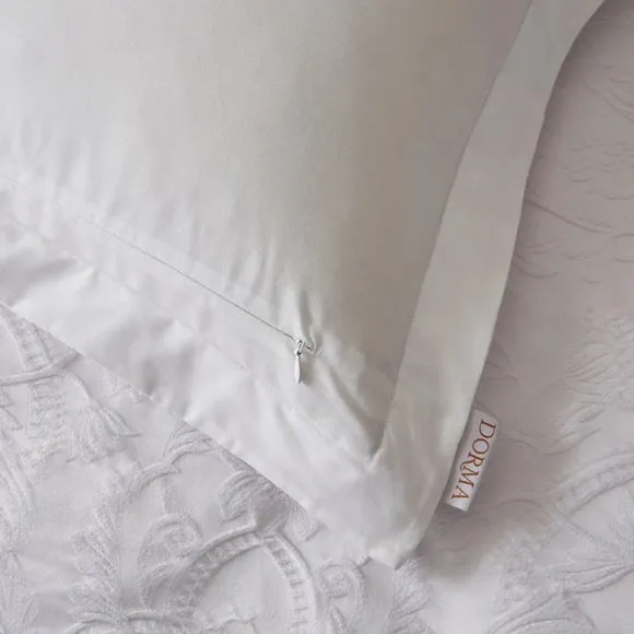 Dorma Winchester White Oxford Pillowcase Pair 4