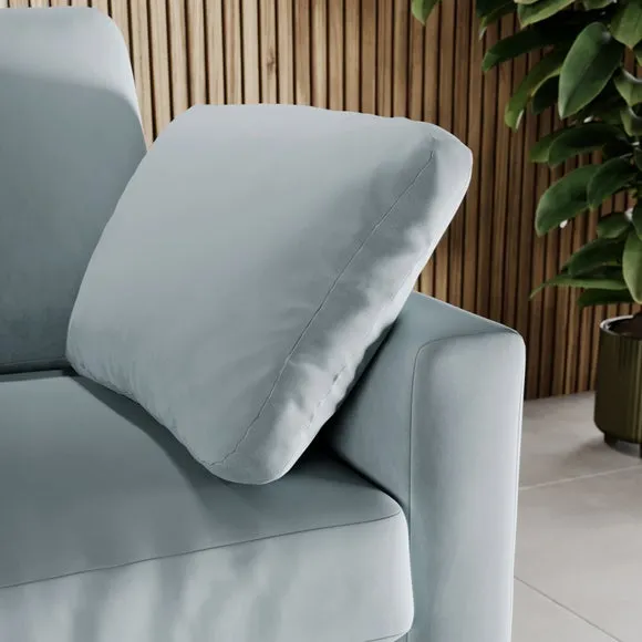 Apollo Vintage Velvet Corner Chaise Sofa 5