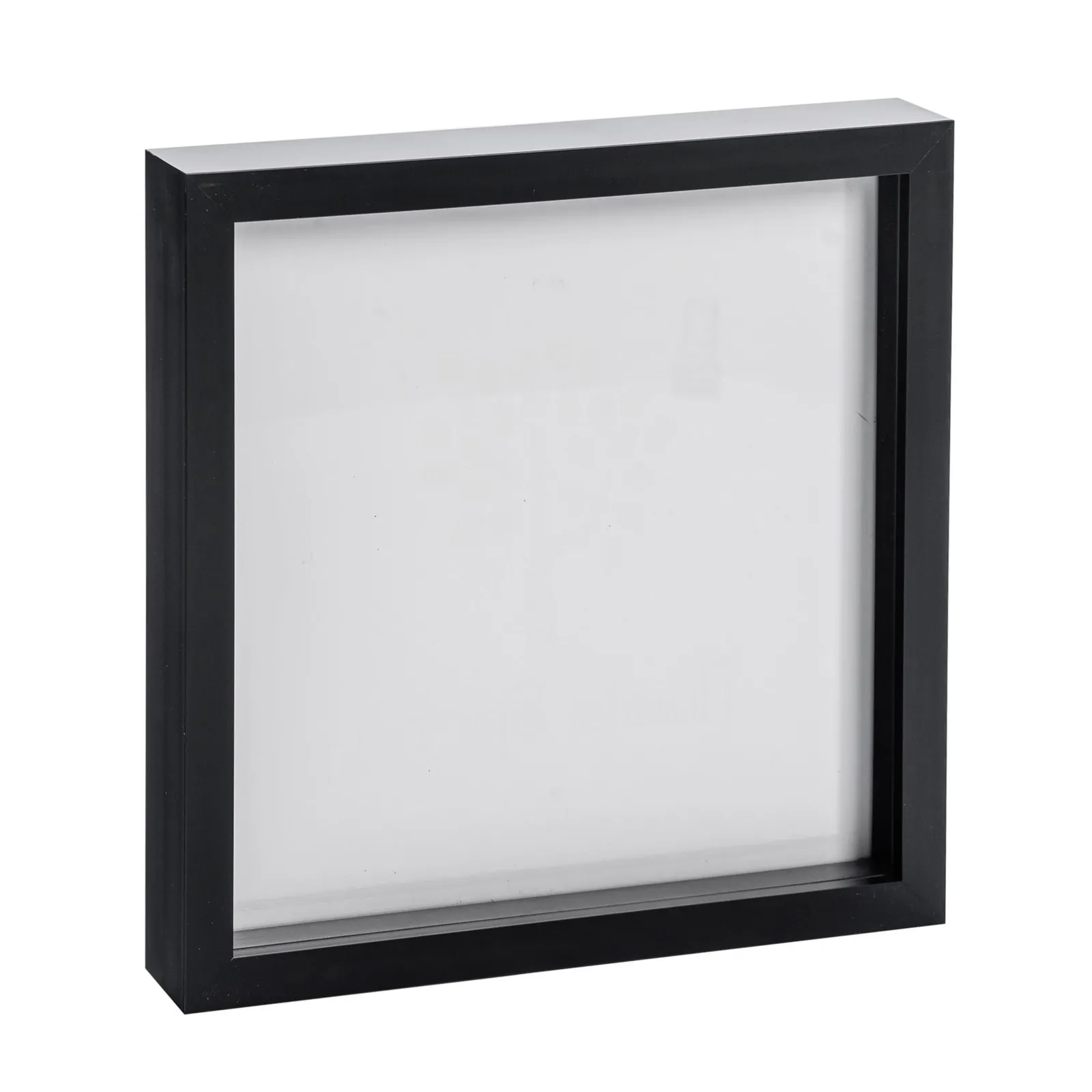 Nicola Spring 10x10" 3D Box Photo Frame in Black