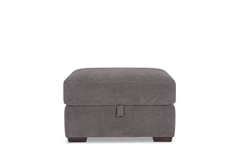 Recharge Fabric Storage Footstool - Living Room Furniture - In Time for Christmas