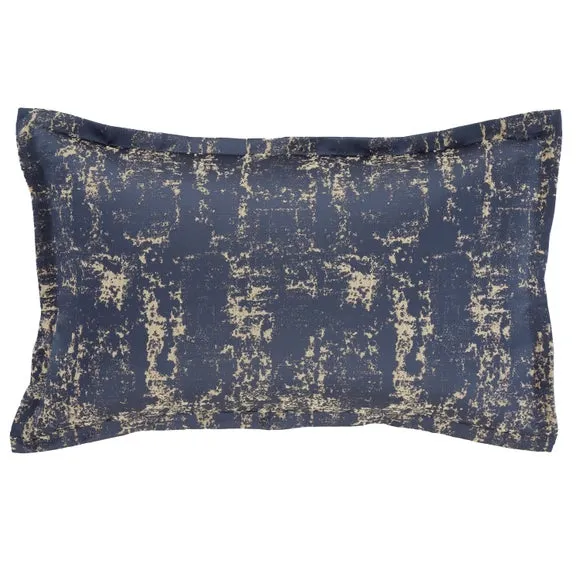 Mineral Abstract Navy Oxford Pillowcase 4