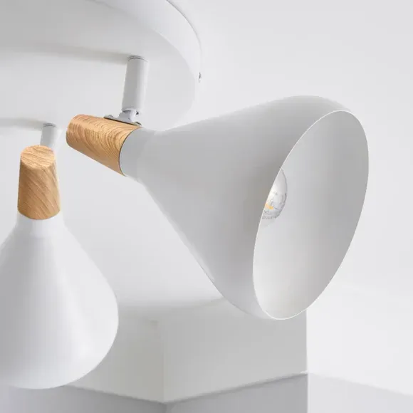 Elements Wolston 3 Light Semi Flush Spotlight 2