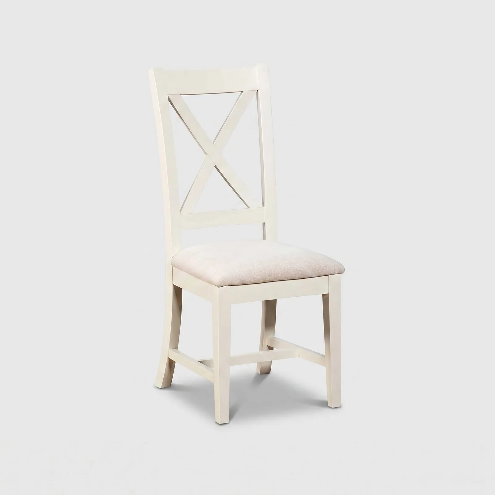 Witney Upholstered Dining Chair 52X44.5X105Cm, Neutral Fabric | Barker & Stonehouse 3