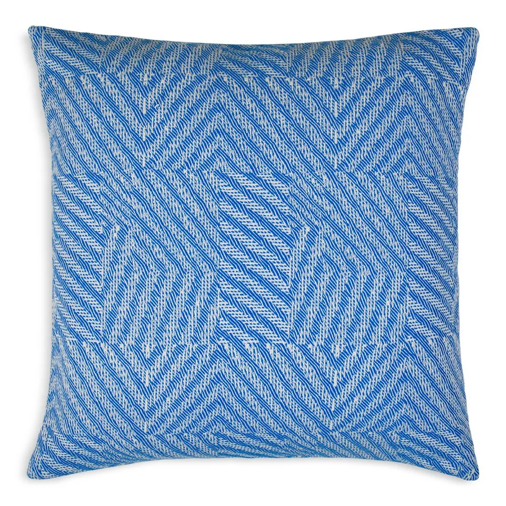 Twill Cushion Blue 40 x 40cm