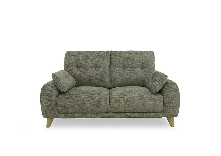 Malmo Fabric 2 Seater Sofa - Olive Green