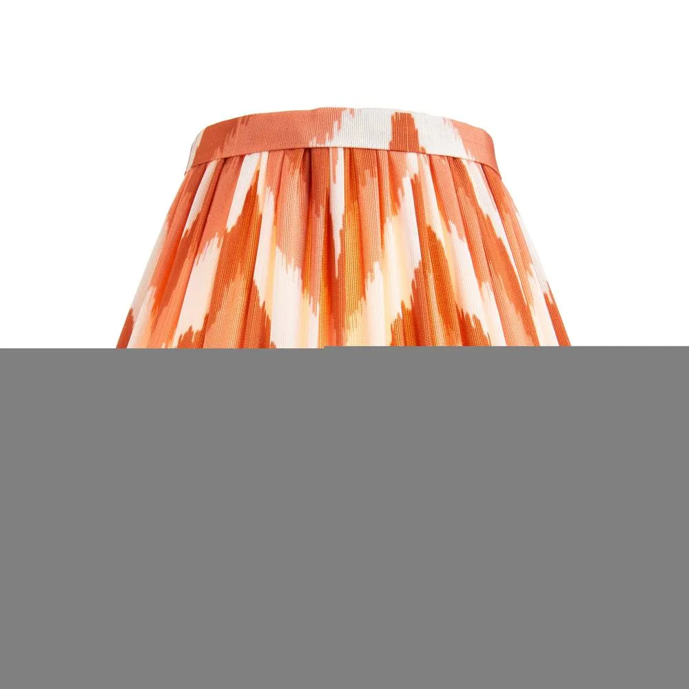 Netlighting Diamond Tall & Zigzag 16cm Wall Lamp Antique Brass Apricot Orange in Gold 6