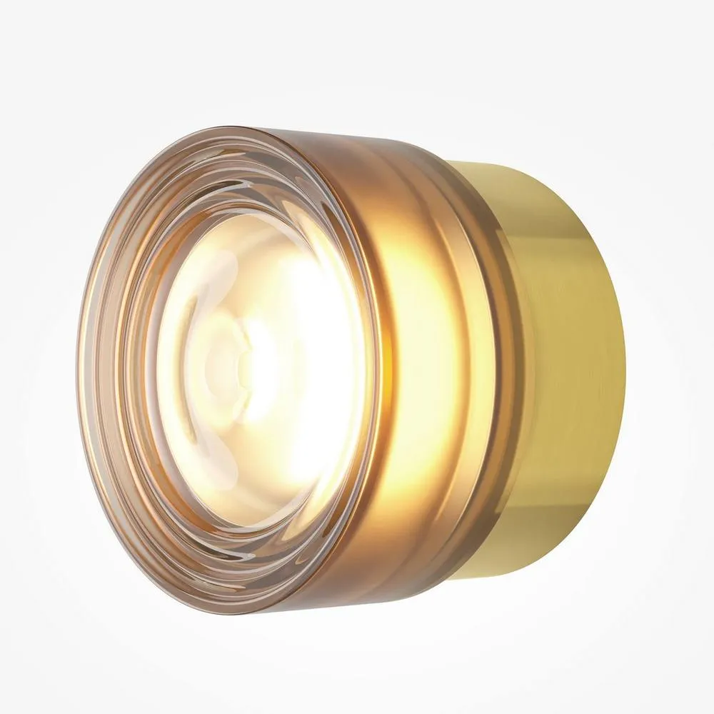 Netlighting Olo LED Wall Lamp Brass 2700 3000 4000K in Gold 2