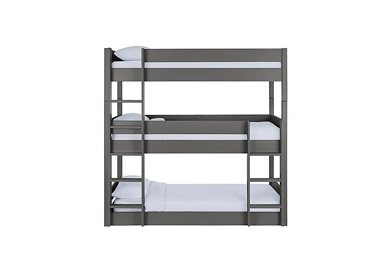 Porter Triple Bunk Bed - Anthracite
