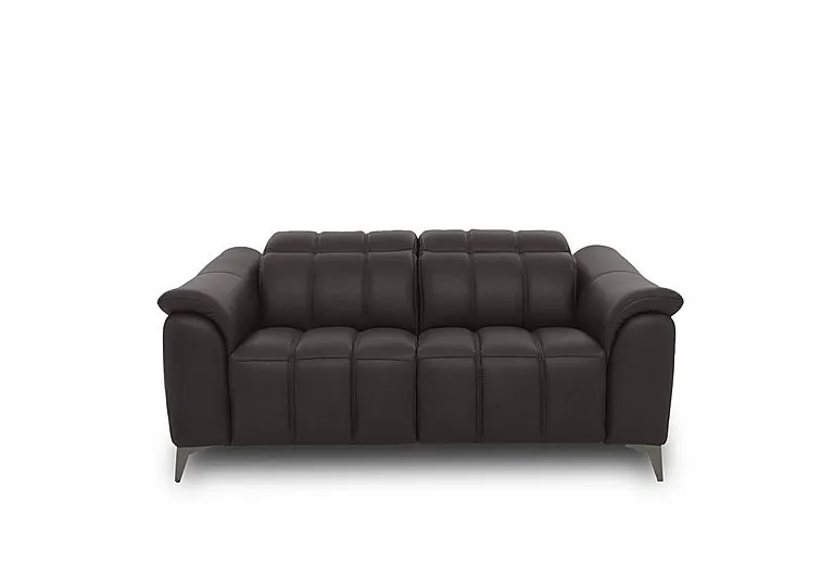 Angelo Leather 2 Seater Power Recliner Sofa with Power Headrests - Piompo