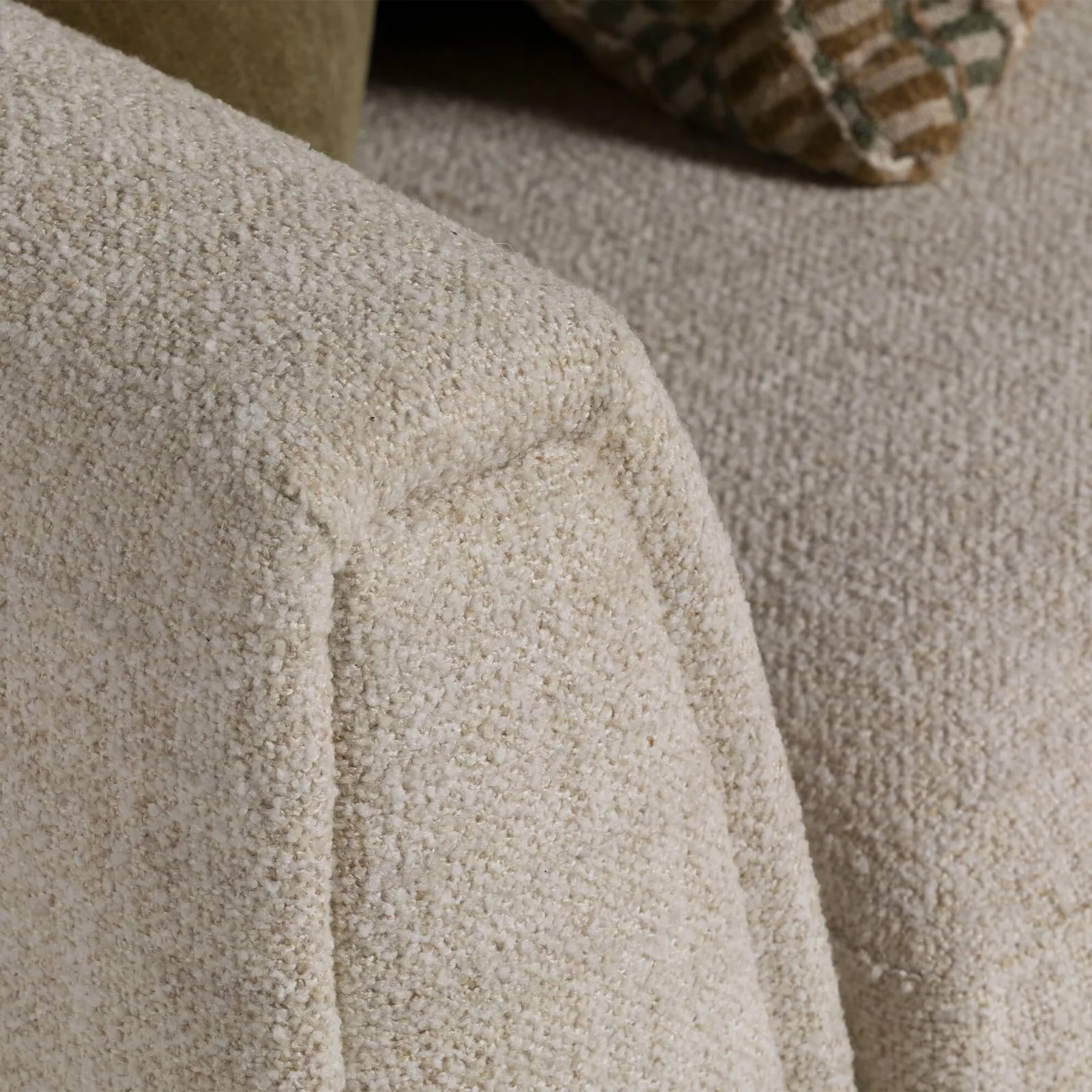 Calloway Extra Lrg Sofa Tyne Natural Oak Ft, Neutral Fabric | Barker & Stonehouse 5