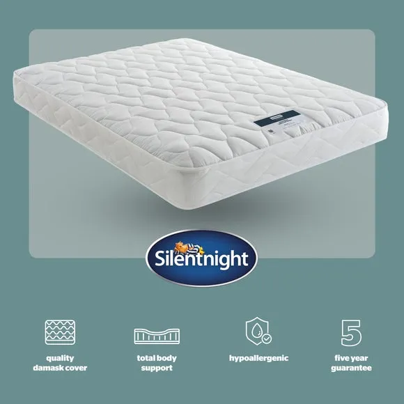 Silentnight Essentials Value Open Coil Flat Mattress 5