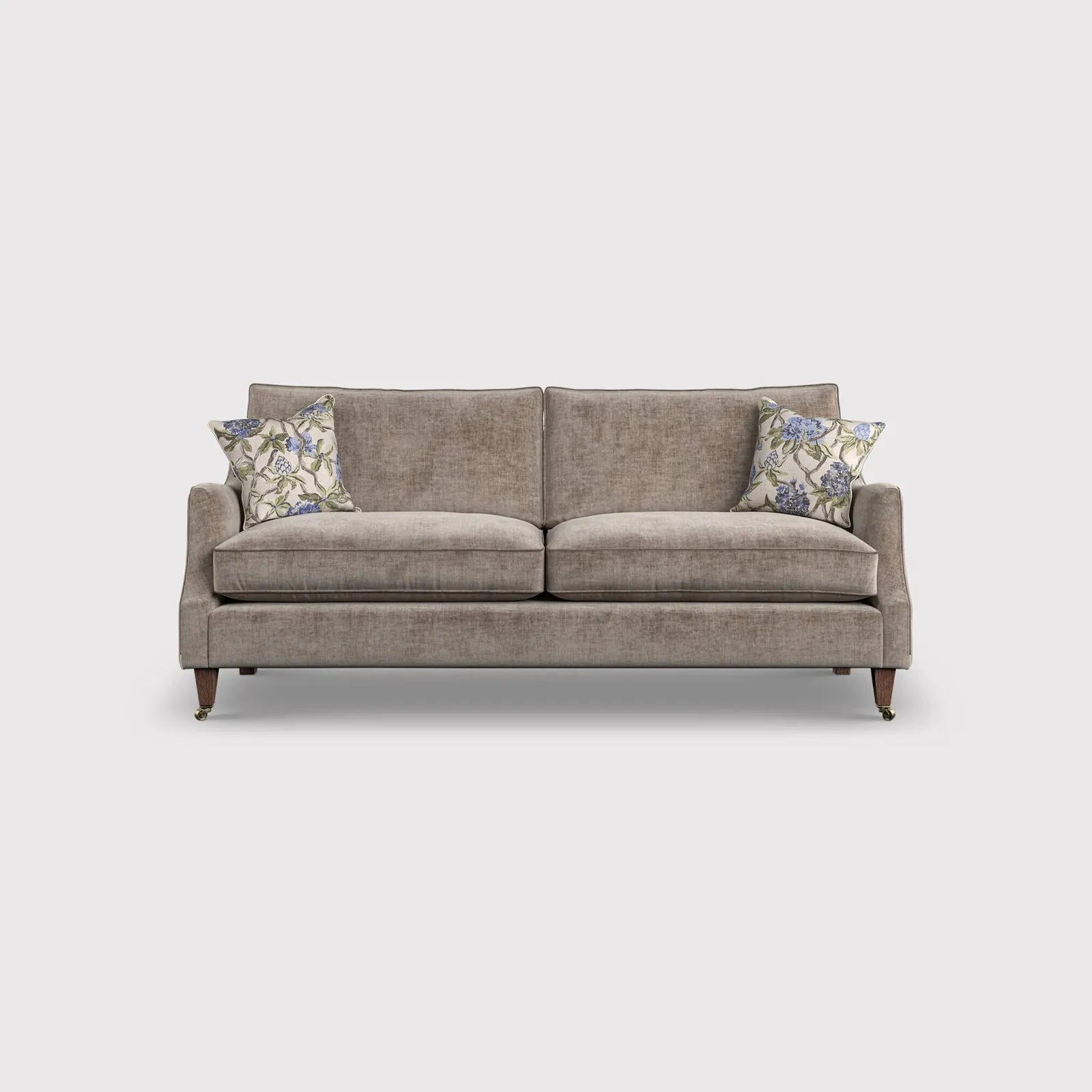 English Heritage Quarry 26 Large Sofa- Pre-Set Scatters, Grey Fabric | Barker & Stonehouse