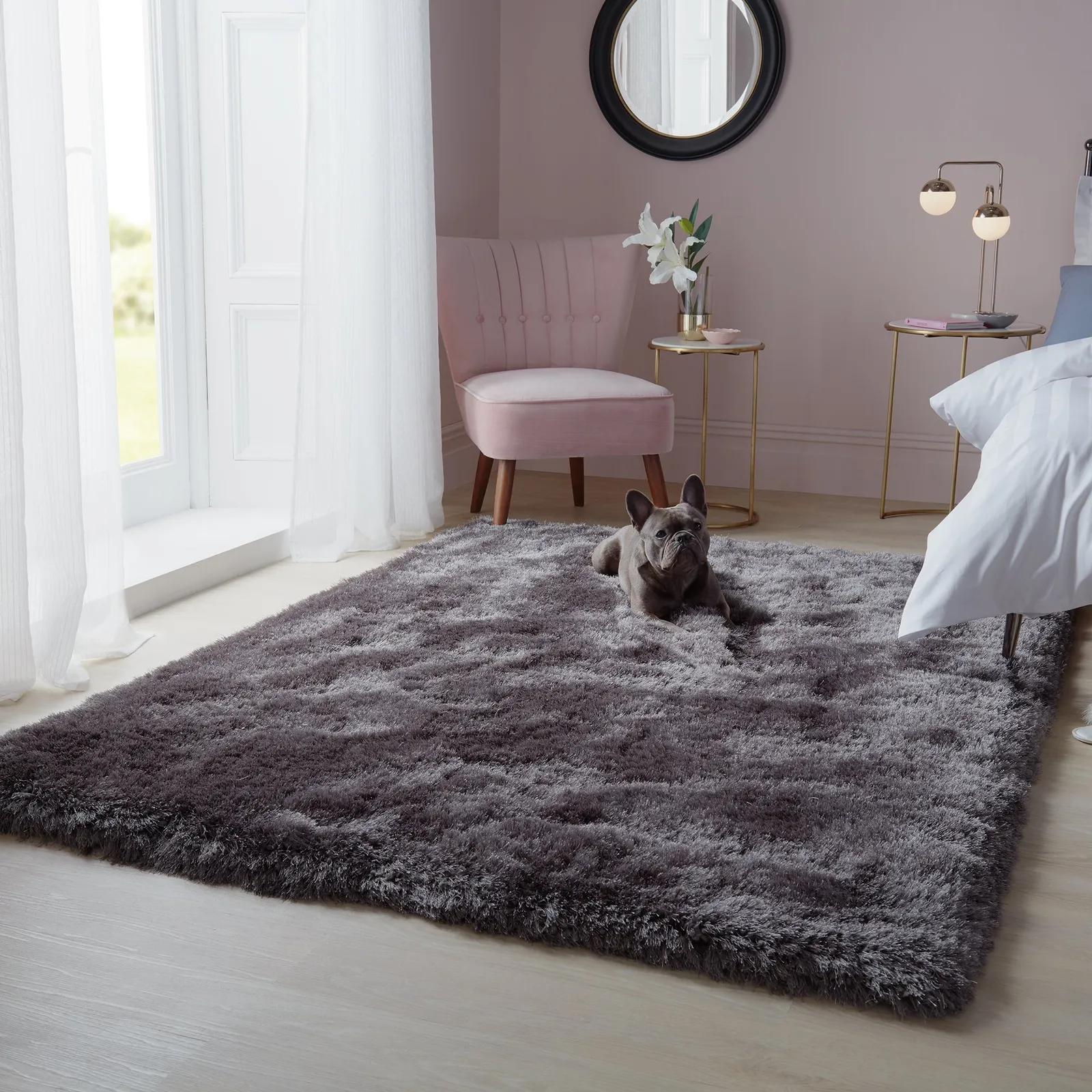 Jewel Shaggy Rug 1