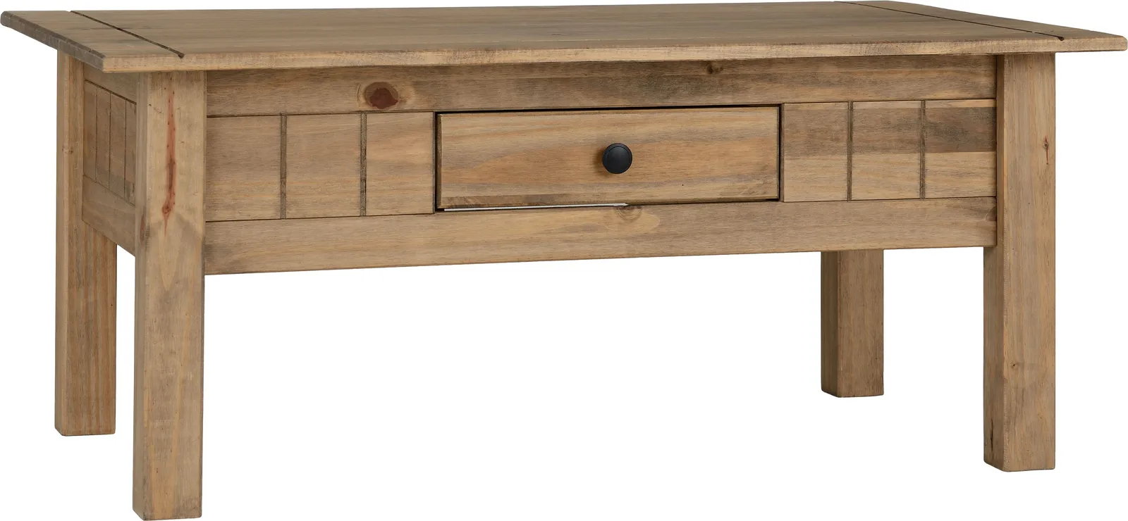 Seconique Panama 1 Drawer Coffee Table in Natural 2