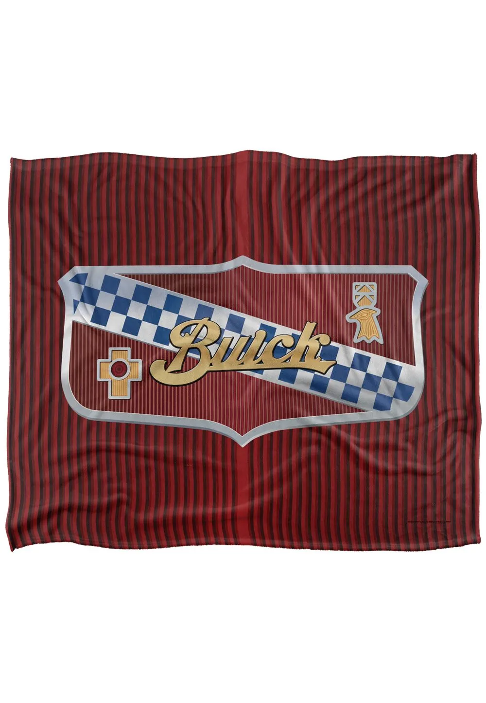 General Motors Buick Emblem Silky Touch Super Soft Throw Blanket 152 X 127 cm in White