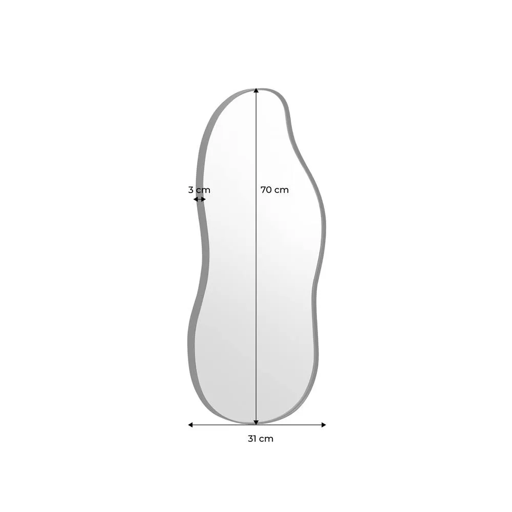 sweeek Black metal mirror 5
