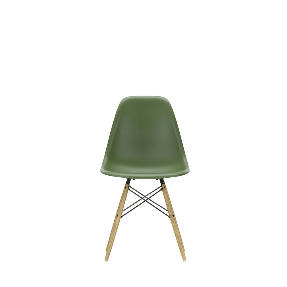 Vitra Eames DSW Side Chair New Height Forest Ash Honey Base 1