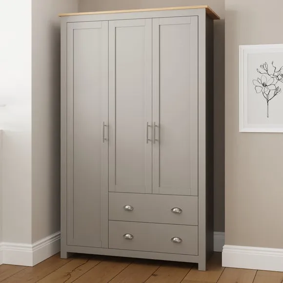 Lancaster Triple Wardrobe 2