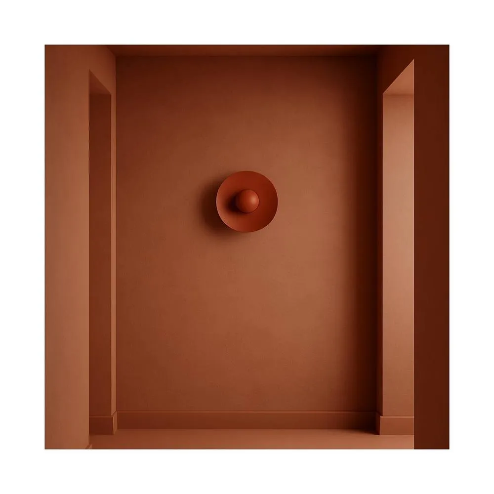 Netlighting Bolton Integrated LED Wall Lamp Terracotta 2170lm 3000K 2