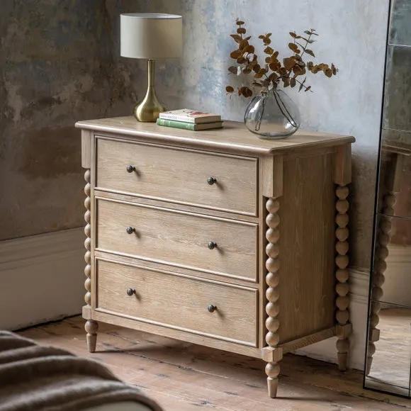 Cedar & Sage Boden 3 Drawer Chest