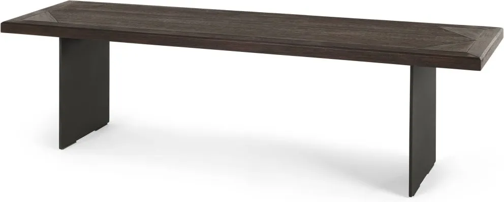 Phantom Bench, Wood and Metal