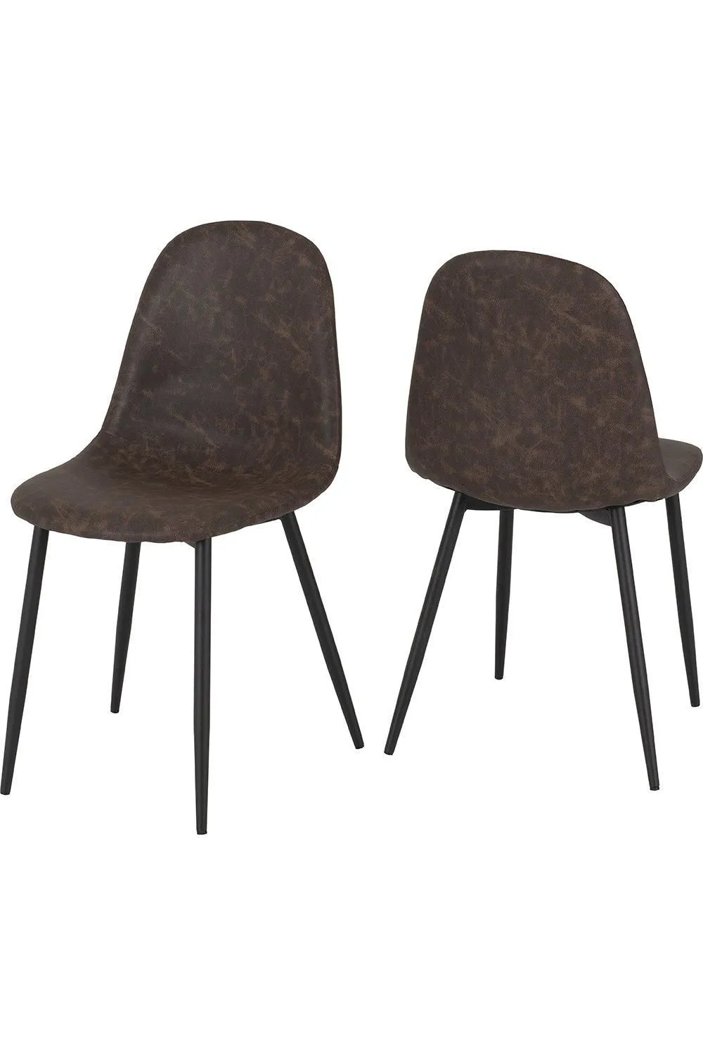 Seconique Hamilton Medium Dining Set with Athens Chairs in Brown 4