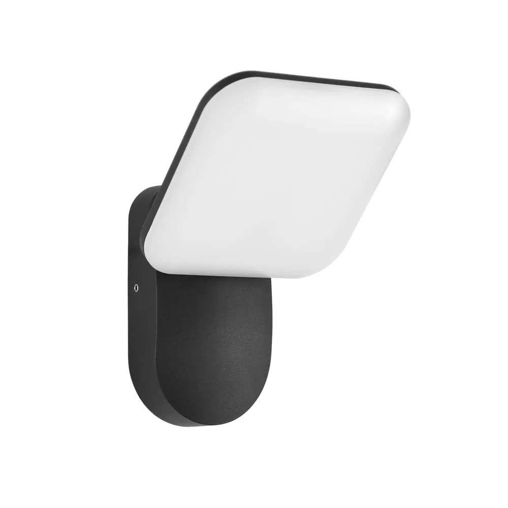Netlighting Nammi Outdoor Wall Down Lamp Black 3000K Warm White IP54