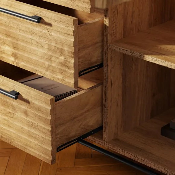 Bryant 1 Door 3 Drawer Highboard 4