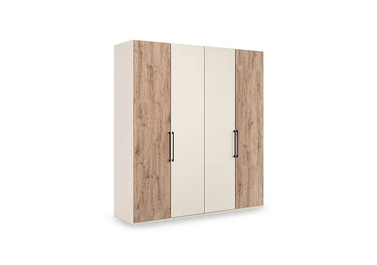 Tullio 200cm 4 Door Hinged Wardrobe