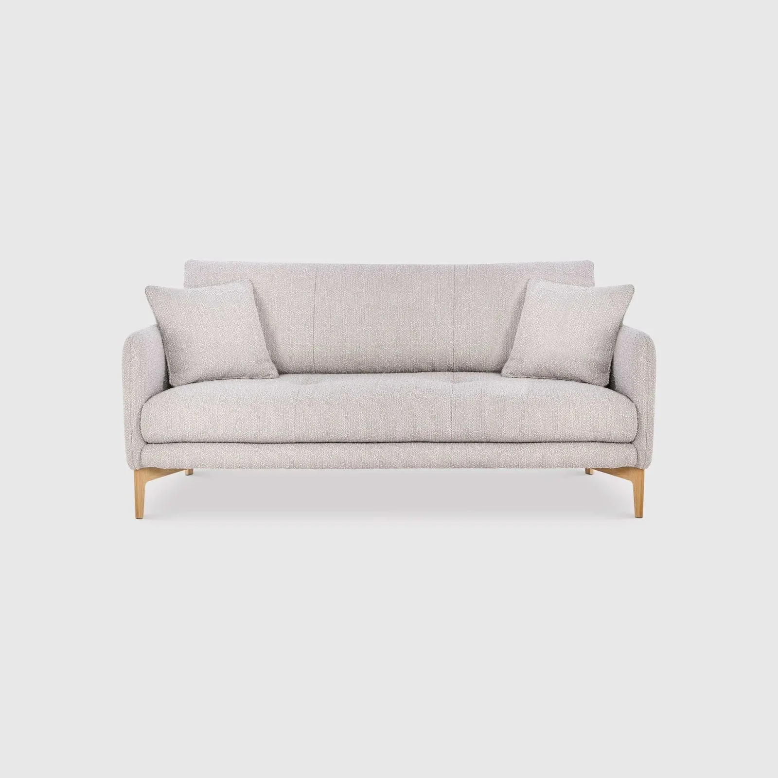Ercol Aosta Medium Sofa, Neutral Fabric | Barker & Stonehouse