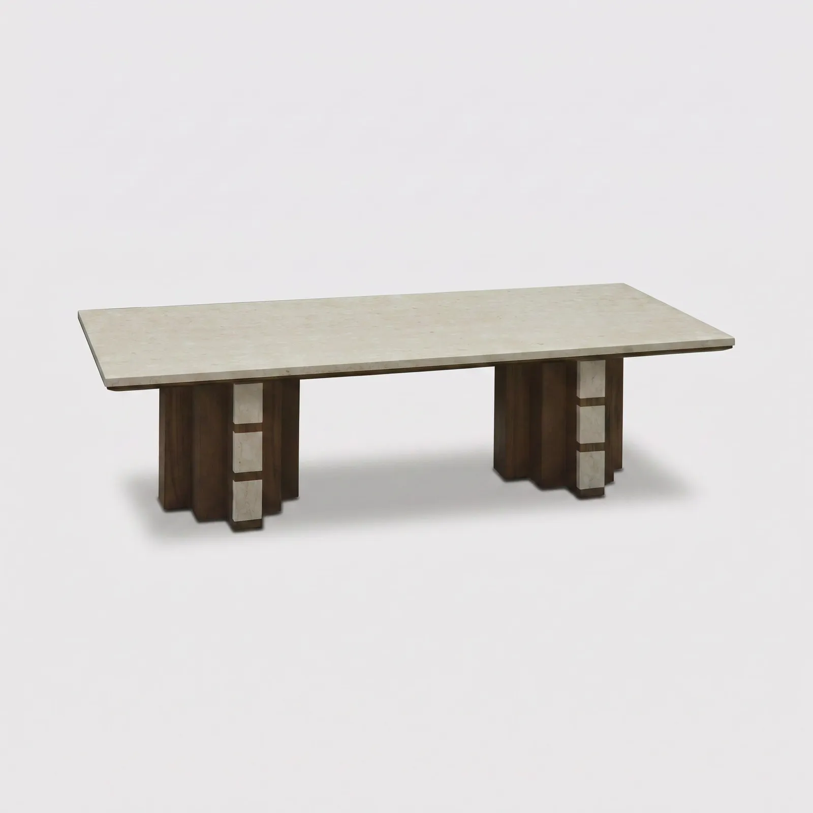 Laroque Coffee Table, Neutral Marble | Barker & Stonehouse
