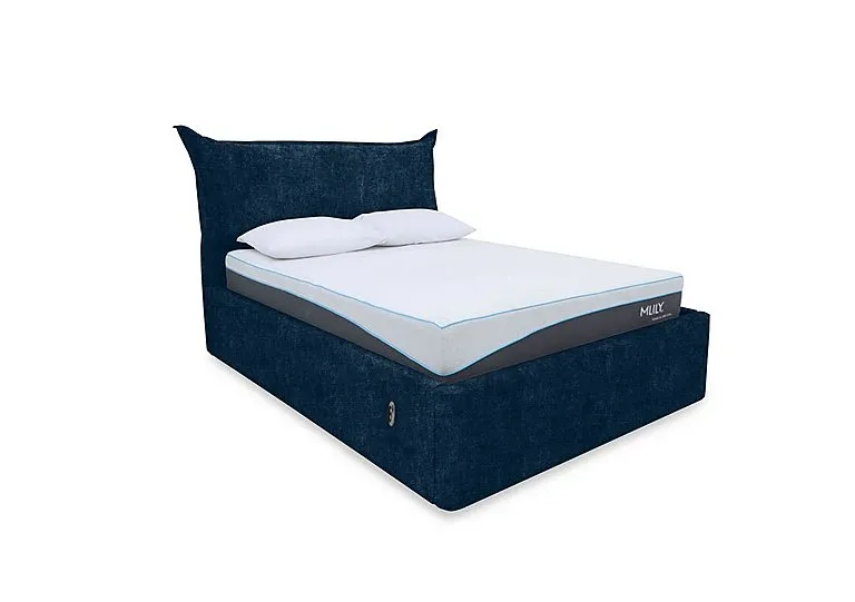 Celestial Electric Ottoman Bed Frame - King Size - Kashmir Midnight