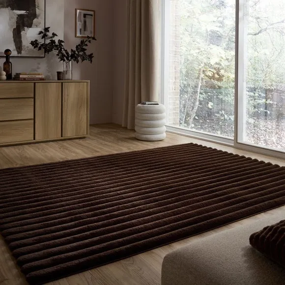 Cord Faux Fur Supersoft Rug 1