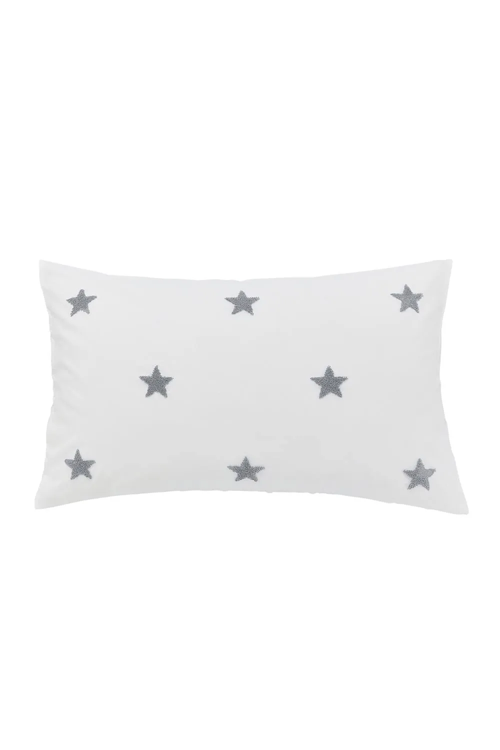 Helena Springfield 'Tufted Star Grey' Duvet Cover Set in White 4