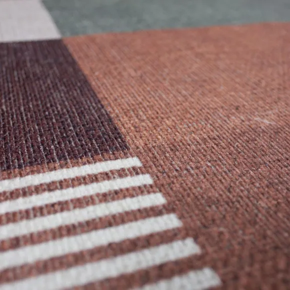 Regalis Geometric Washable Rug 2