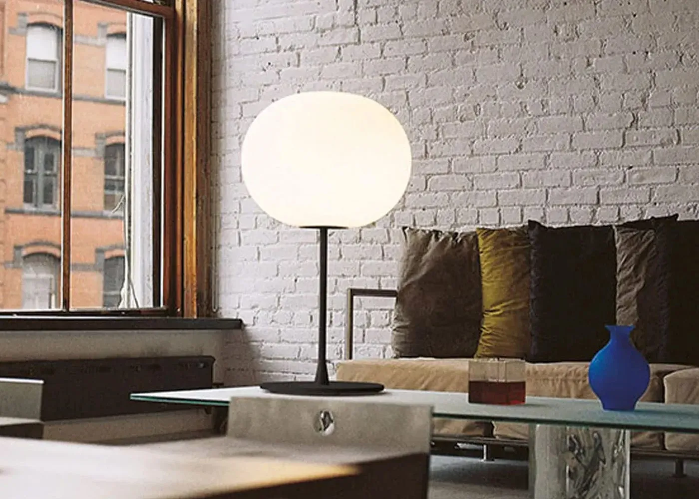Flos Glo-Ball T1 Table Lamp Matte Black 4