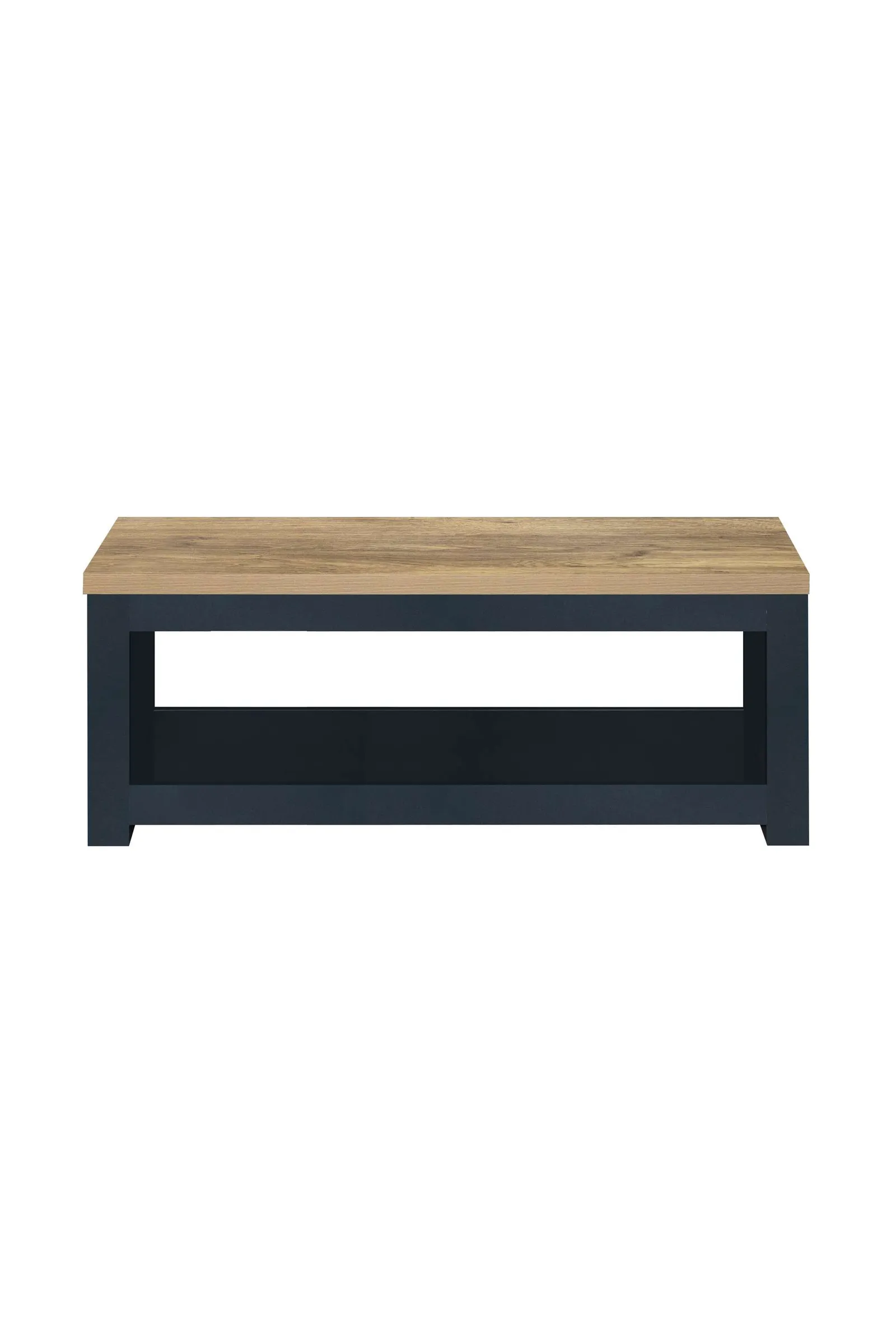 Birlea Coffee Table Highgate Rectangular Farmhouse Shabby Chic in Blue 4