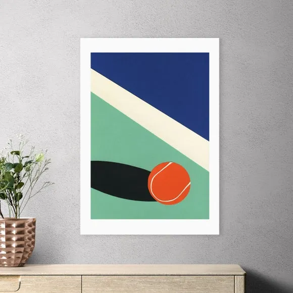 East End Prints Arizona Tennis Club II Print by Rosi Feist 1