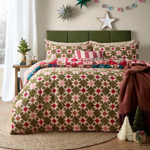 Furn. Fika Brushed Polycotton Duvet Cover & Pillowcase Set 2