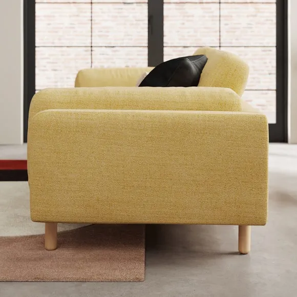 Newton Chunky Tonal Weave 3 Seater Sofa 2