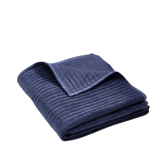Catherine Lansfield Velvet Pinsonic Bedspread 4