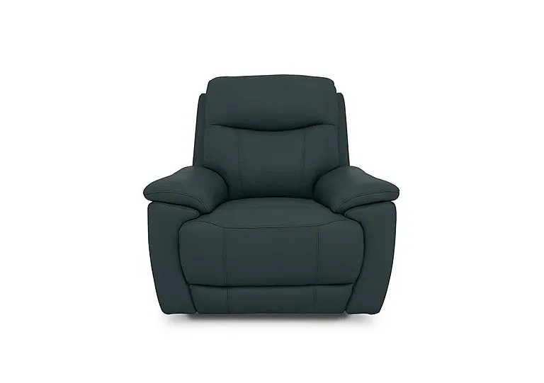 Sloane Leather Chair - Peacock
