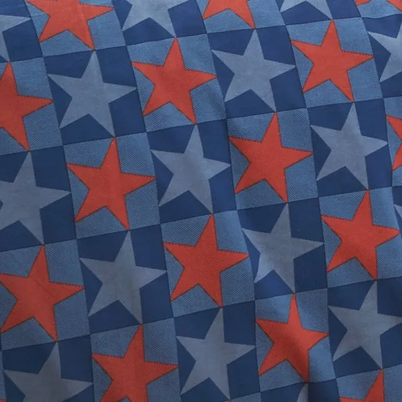 Catherine Lansfield Stars and Check Fitted Bed Sheet 2
