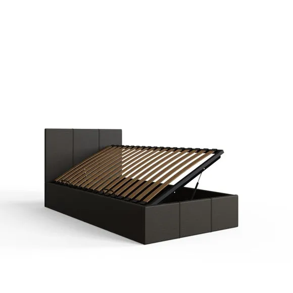 Side Lift Ottoman Bed Frame, Fabric 4