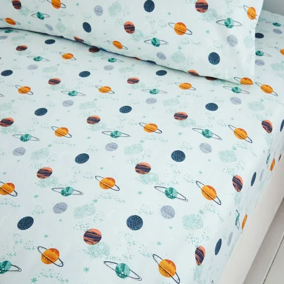 Set of 2 Cosmic Space Fitted Bed Sheets 2