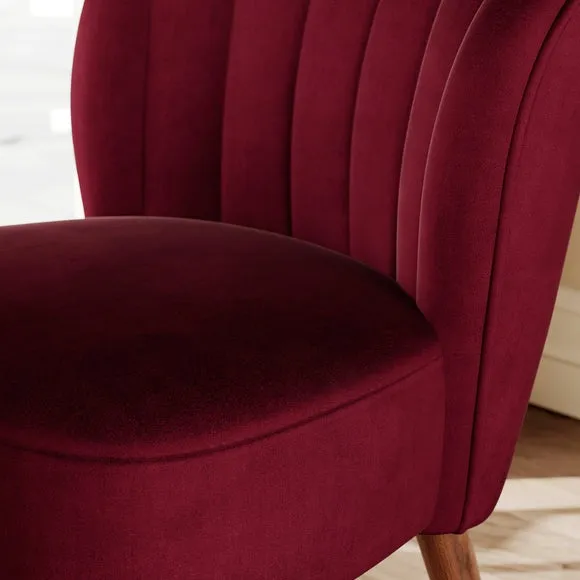 Colette Velvet Accent Chair 3