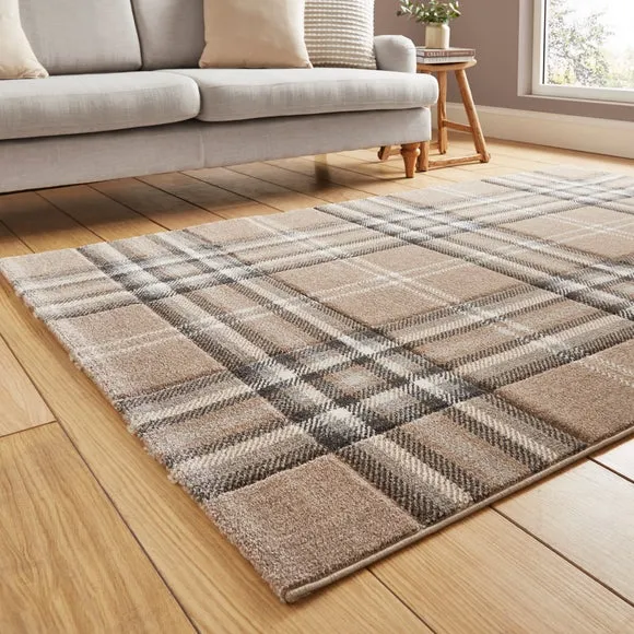 Catherine Lansfield Kelso Check Rug 6
